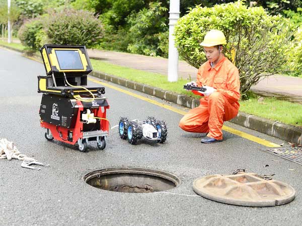 泽库管道机器人检测