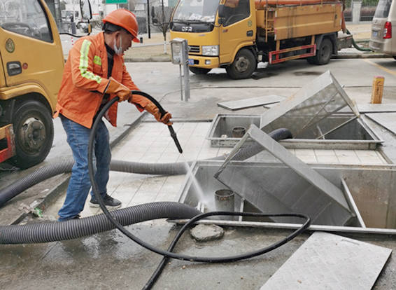 泽库隔油池清理